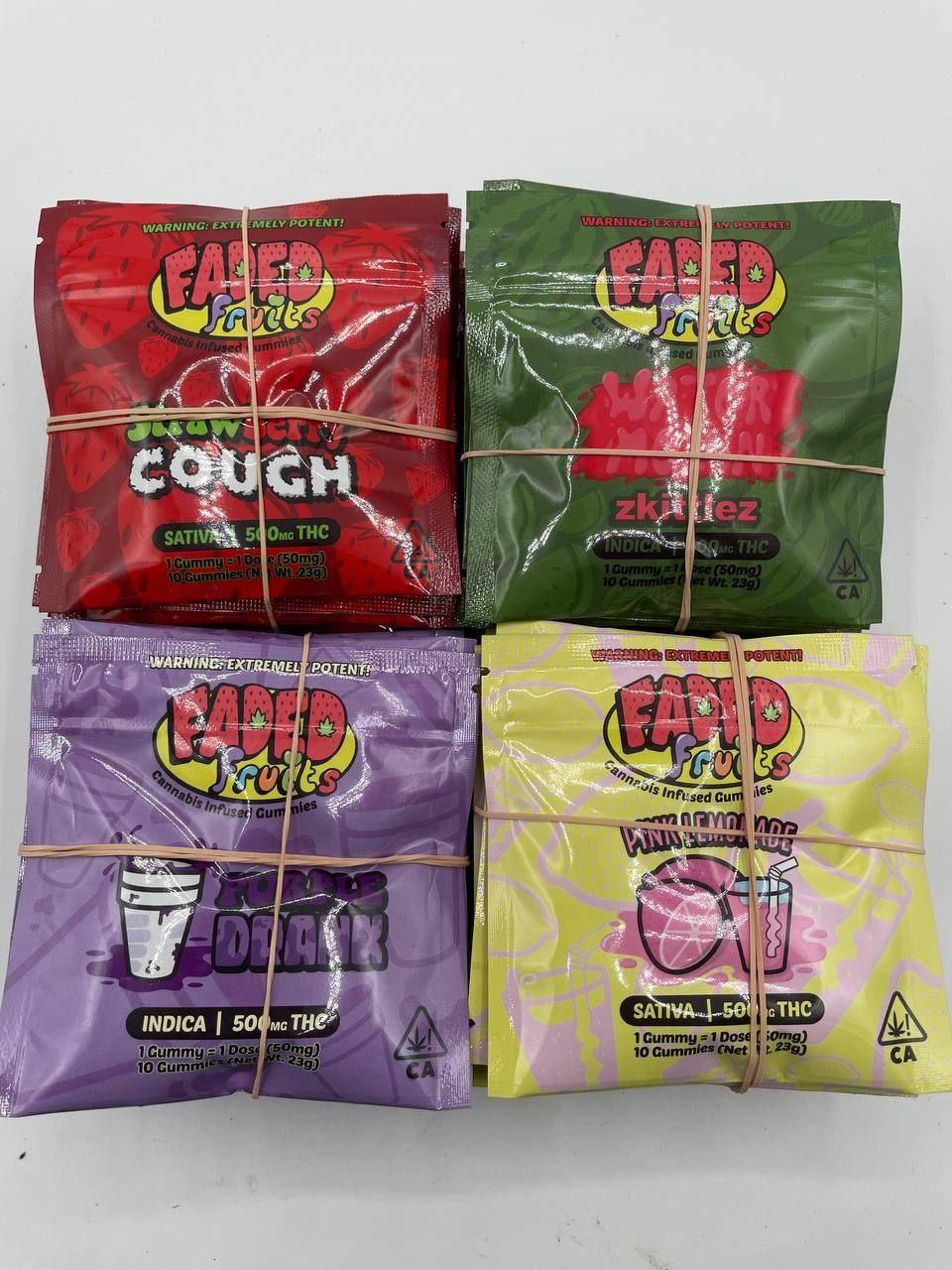 Authentic Faded Fruits Gummies