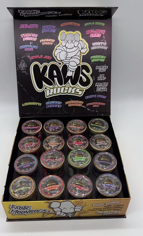 Authentic Kaws Moonrocks